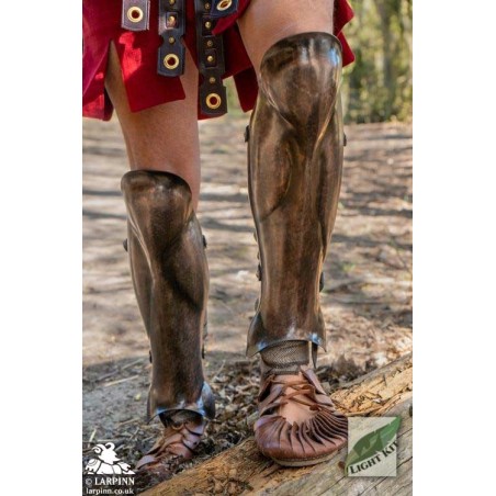 Spartan Greaves - Polyurethane Plate Armour