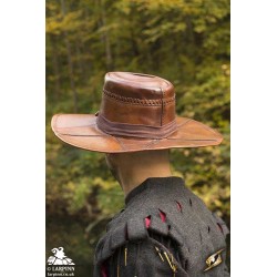 Witch Hunter Hat - Brown Leather