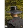 Witch Hunter Hat - Black Leather