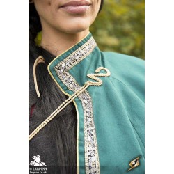 Aramis Cape - Azure Green