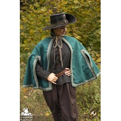 Aramis Cape - Azure Green