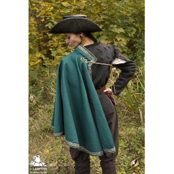 Aramis Cape - Azure Green
