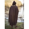 Embroidered Cape/Cloak - Brown