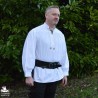 Agron Medieval Shirt - White - LARP Costumes