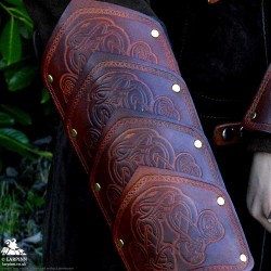 Thordak Bracers - Locko - Brown