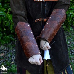 Thordak Bracers - Locko - Brown
