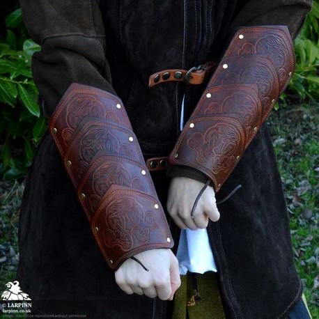 Thordak Bracers - Locko - Brown