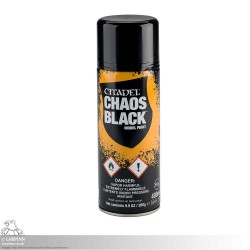 Chaos Black Citadel Spray Paint