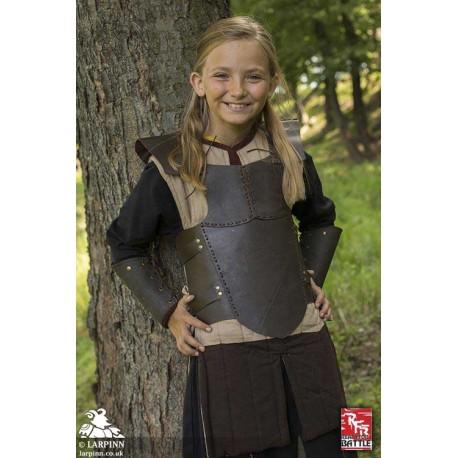 RFB Leather Armour - Brown - Small