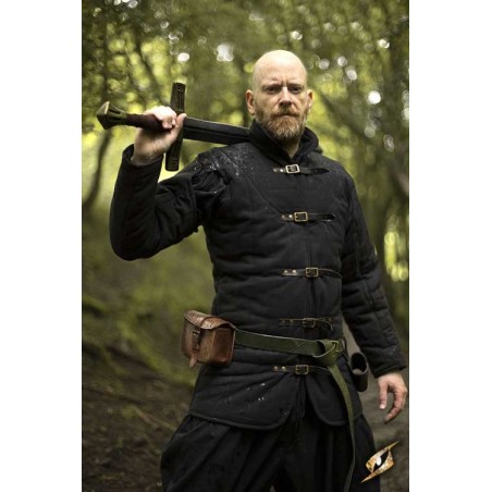 Medieval Warrior Gambeson - Black
