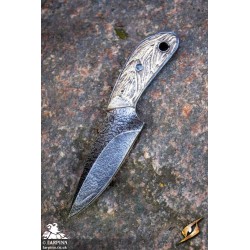 Trappers Knife - Wood - Coreless LARP Throwing Weapon