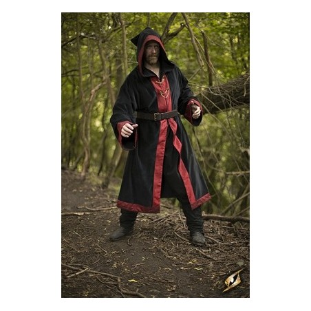 Wizard Robe - Black/Red