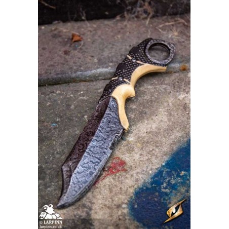 Trappers Knife - Wood - Coreless LARP Throwing Weapon