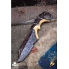 Trappers Knife - Wood - Coreless LARP Throwing Weapon