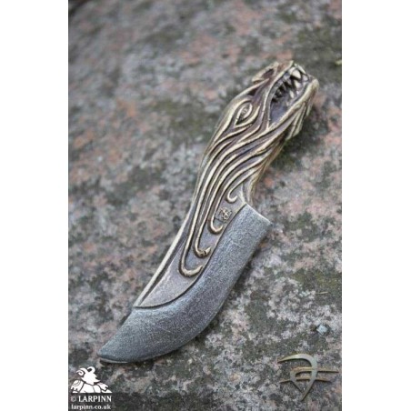 Dragon Knife - Bone - Coreless LARP Throwing Weapon