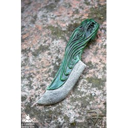 Dragon Knife - Green - Coreless LARP Throwing Weapon