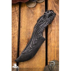 Dragon Knife - Black - Coreless LARP Throwing Weapon