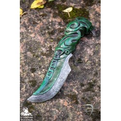 Eldarian Knife - Green - Coreless LARP Throwing Weapon