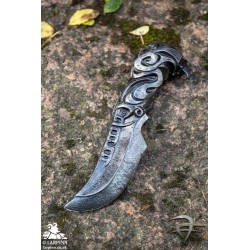 Eldarian Knife - Black - Coreless LARP Throwing Weapon