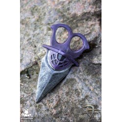 Fiskars Dagger - Purple - Coreless LARP Throwing Weapon