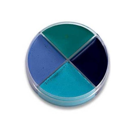 Ocean Blue Makeup Colour Wheel