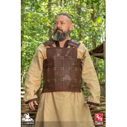 RFB Fighter Leather LARP Armour - Brown