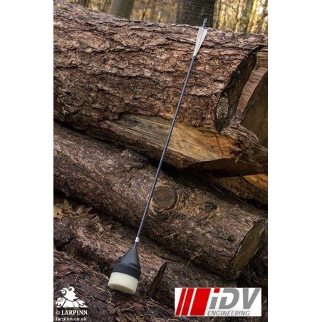 Flat Headed Safety LARP Arrow - IDV