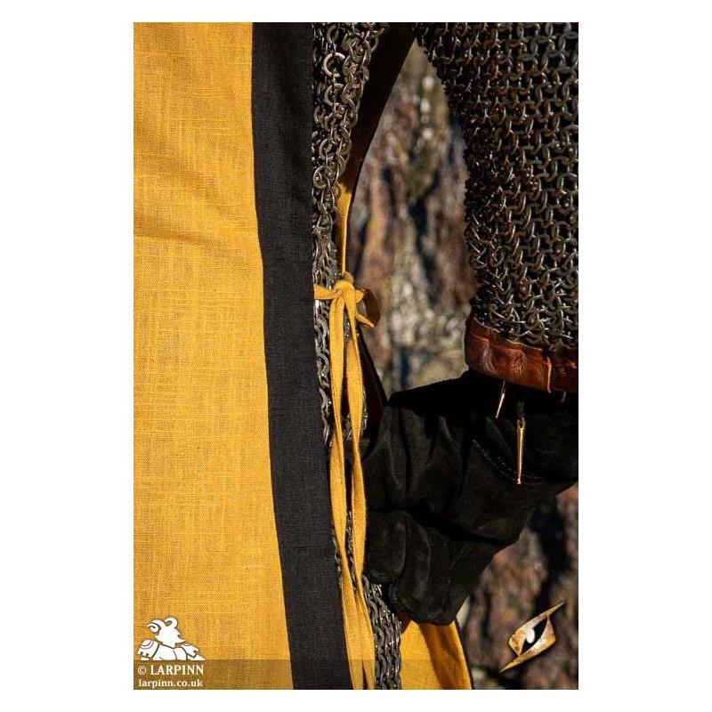 Clement Tabard Yellow And Black Coat Of Arms Tabard Medieval Larp