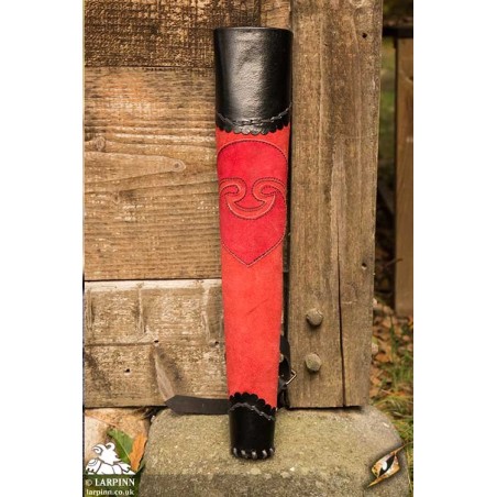 Archer Quiver - Black/Red