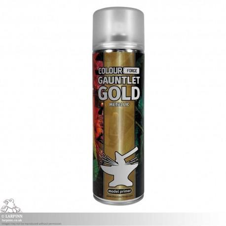 Colour Forge - Model Primer - Gauntlet Gold - Metallic - Hobby Spray Paint