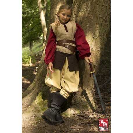 Child's Padded LARP Armour - Natural