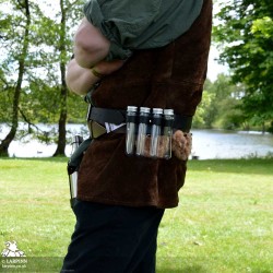 Yanif Potion Vile Holder - 4 Bottles - Black