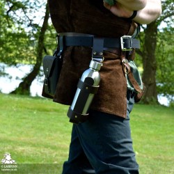 Jonas Bottle Harness - Brown