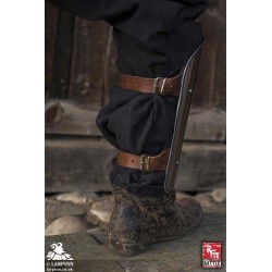 RFB Leg Protection Greaves - Epic Dark Metal