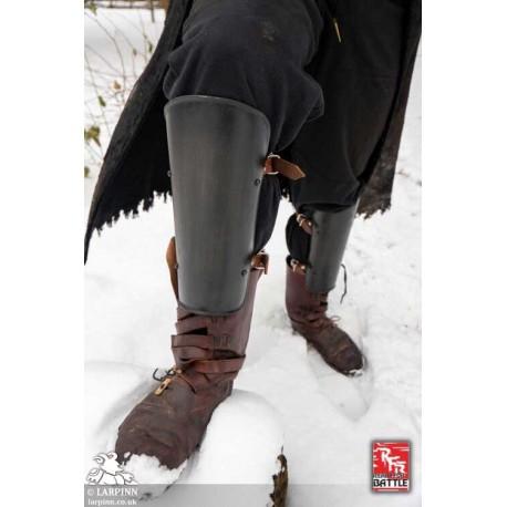 RFB Leg Protection Greaves - Epic Dark Metal