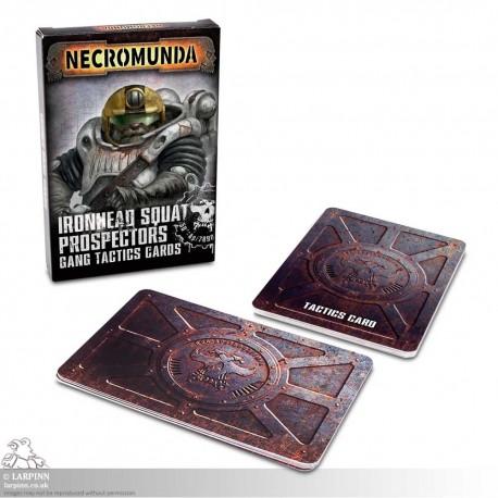 Necromunda: Ironhead Squat Prospectors - Gang Tactics Cards