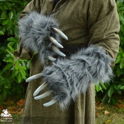 LARP Claws - Grey Fur