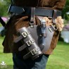 Yanif Scabbard - Sword & Potion Holder - Brown