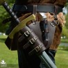 Yanif Scabbard - Sword & Potion Holder - Brown