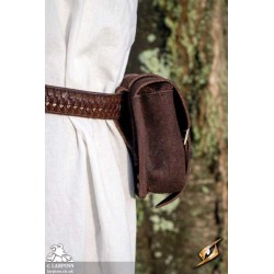 Warrior Bag Suede - Large - Brown