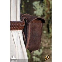 Warrior Bag Suede - Small - Brown