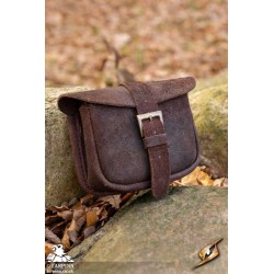 Warrior Bag Suede - Small - Brown
