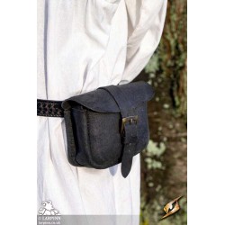 Warrior Bag Suede - Small - Black