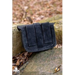 Warrior Bag Suede - Small - Black