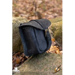 Warrior Bag Suede - Small - Black