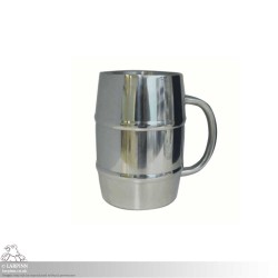 Barrel Tankard - Stainless Steel - 500ml