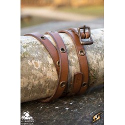 Multi-strap Bracelet - Brown