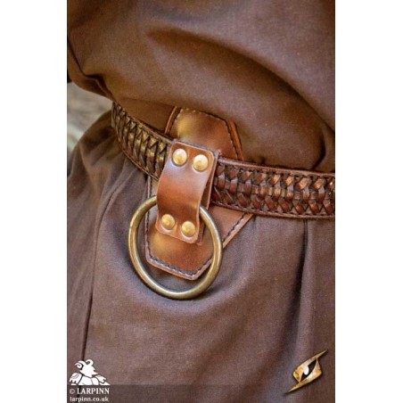 Ring Holder - Faux Leather - Brown