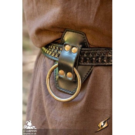 Ring Holder - Faux Leather - Brown