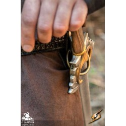 Ring Holder - Faux Leather - Brown